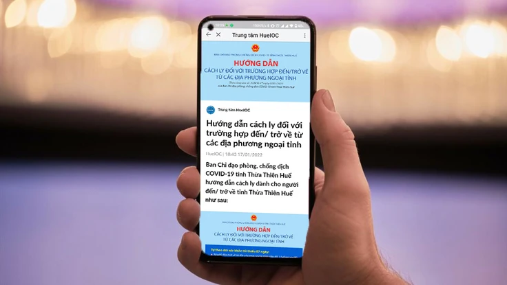 Cách sử dụng Zalo để xem thông tin cách ly của tỉnh nhà khi về quê ăn Tết