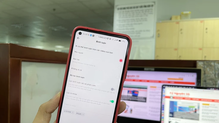 Cách chặn các bình luận phản cảm trên TikTok