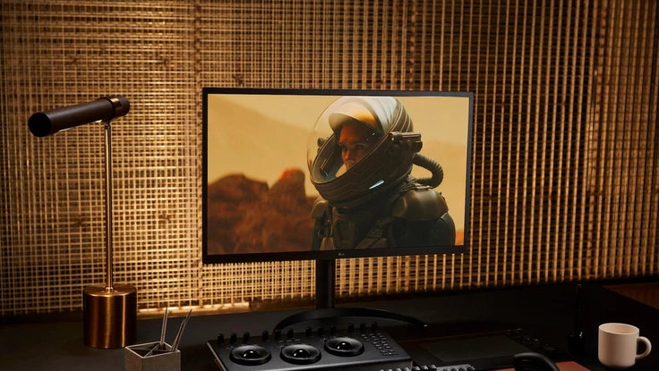 Lộ diện màn hình máy tính với tấm nền OLED đầu tiên trên thế giới