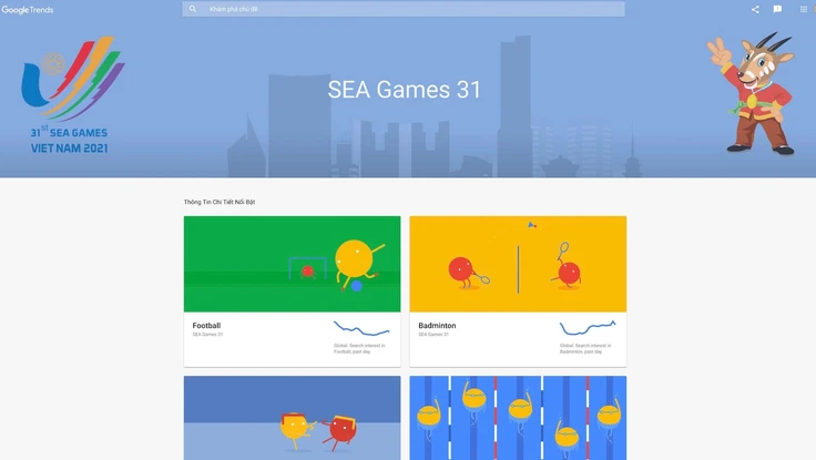 Cách cập nhật thông tin SEA Games 31 nhanh nhất