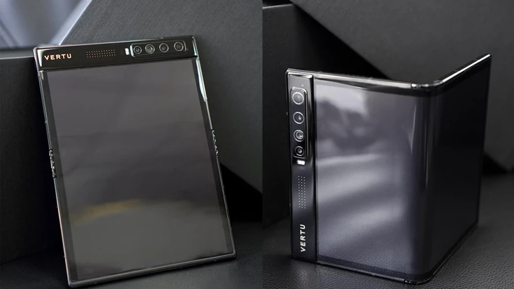 Vertu bất ngờ ra mắt smartphone màn hình gập