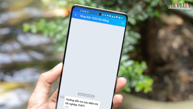 Cách tra cứu điểm thi tốt nghiệp THPT 2022 bằng Zalo