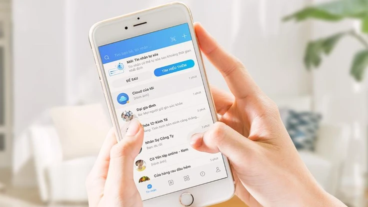 Zalo trên điện thoại gặp sự cố