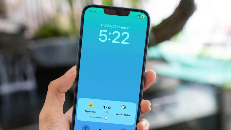 Cách cập nhật trực tiếp tỉ số World Cup 2022 trên iPhone
