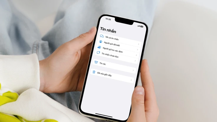 Cách báo cáo và chặn tin nhắn rác trên iPhone