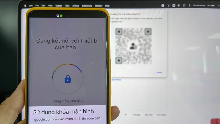 Google ra mắt Passkeys cho phép đăng nhập bằng vân tay, khuôn mặt