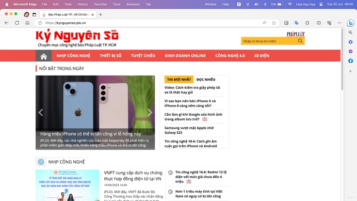 Cách kích hoạt giao diện mới của Microsoft Edge