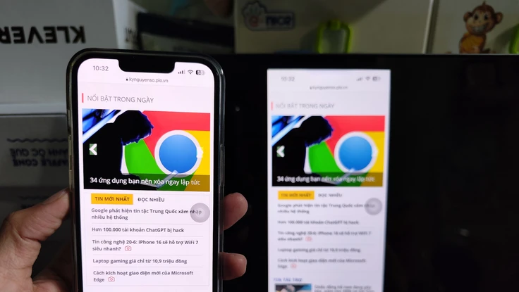 2 cách phản chiếu màn hình iPhone lên máy tính năm 2023