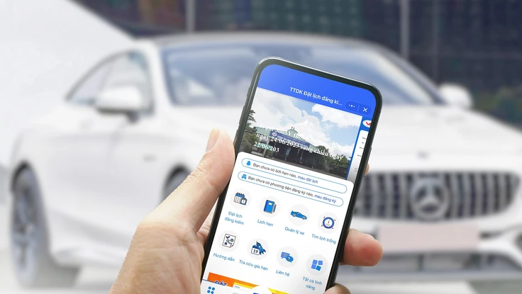 Cách gia hạn và đặt lịch đăng kiểm trên Zalo