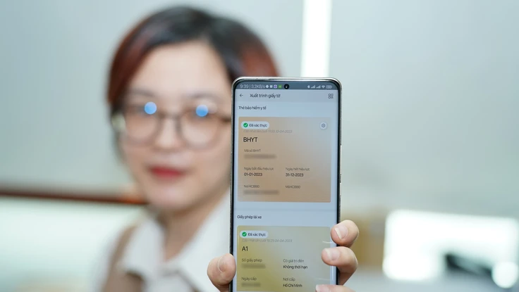 Cách xuất trình giấy tờ bằng VNeID thay cho giấy tờ vật lý