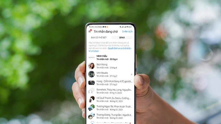 Cách chặn tin nhắn làm phiền trên Messenger