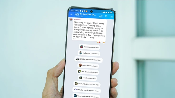 Cách rời nhóm Zalo trong im lặng