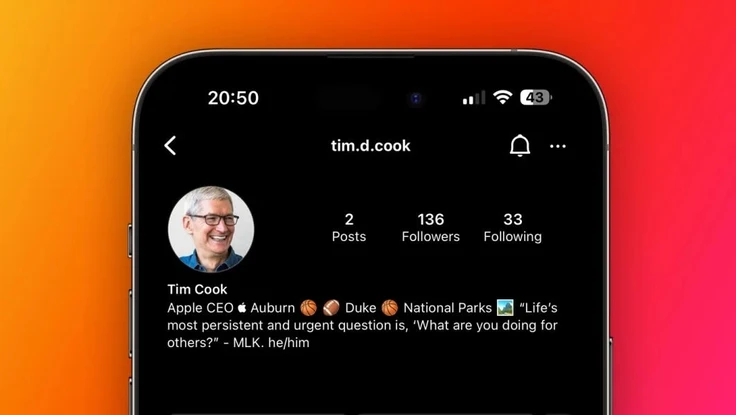 Tin công nghệ ngày 28-8: Nhân viên Apple theo dõi nhầm tài khoản giả mạo Tim Cook