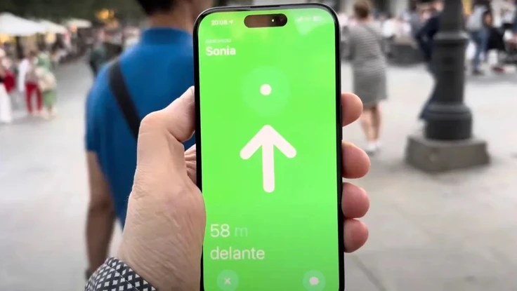 định vị bạn bè bằng iphone 15