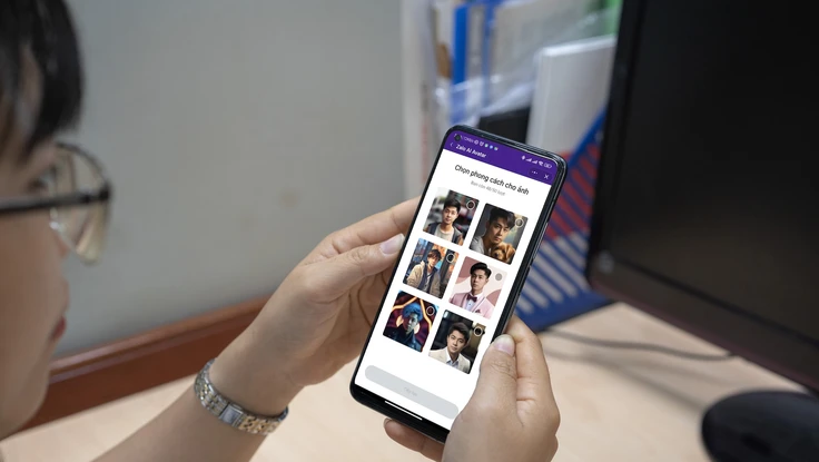 tạo ảnh đại diện bằng zalo AI avatar