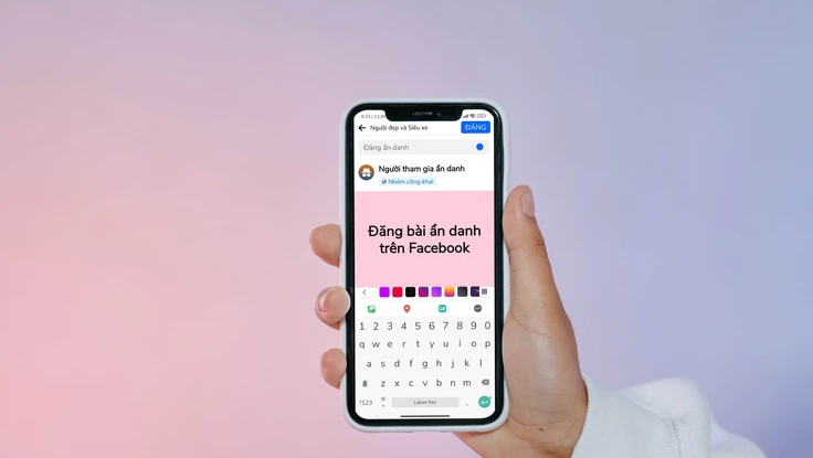 Cách đăng bài ẩn danh trên Facebook 