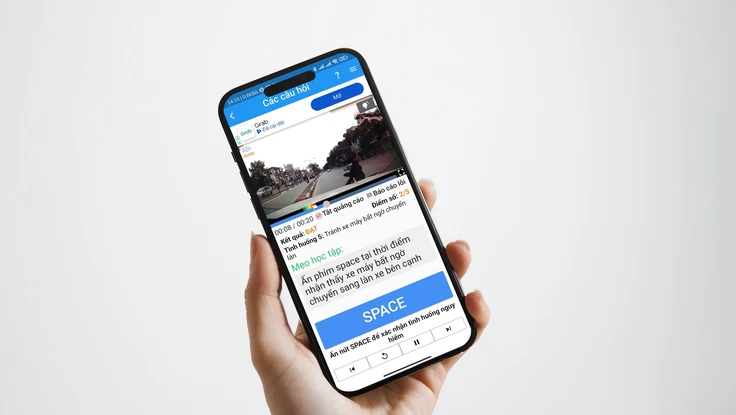 Làm thế nào để hạn chế bị rớt phần thi lái xe mô phỏng?