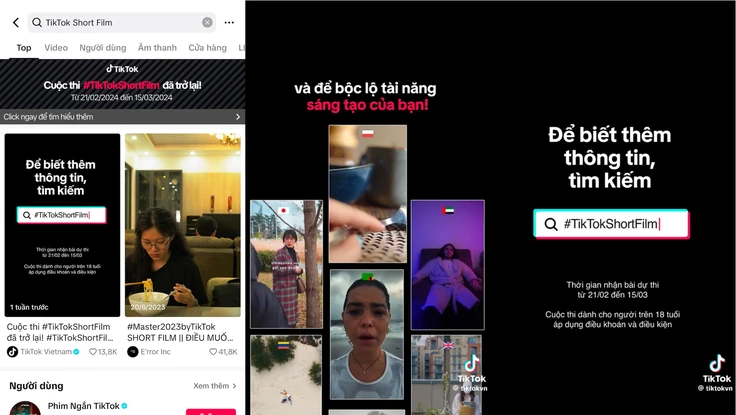 Cuộc thi TikTokShortFilm trở lại, quy tụ cộng đồng làm phim tài năng 