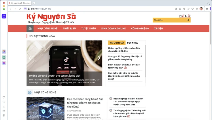 Opera là trình duyệt đầu tiên hỗ trợ truy cập các mô hình AI cục bộ