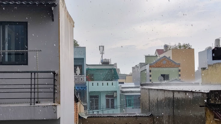 Cách kiểm tra khu vực nào đang mưa bằng camera