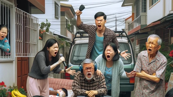 Cách phản ánh khi hàng xóm hát karaoke ồn ào