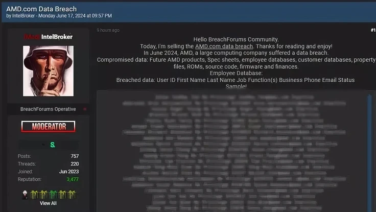Tin công nghệ 24-6: Apple bị hack bởi Intelbroker?