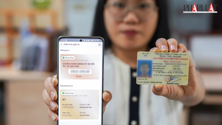 Không tích hợp GPLX vào ứng dụng VNeID có bị phạt không?