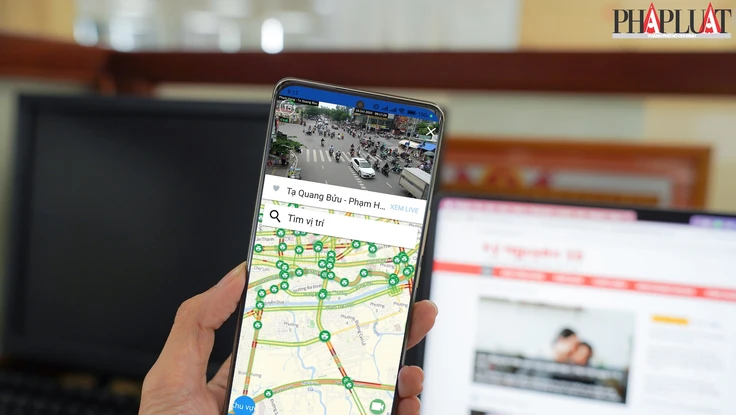 Cách kiểm tra các khu vực ngập nước do triều cường và mưa to chiều ngày 18-10 bằng camera