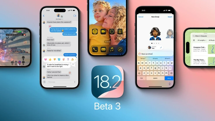 iOS 18.2 beta 3 ra mắt với nhiều tính năng mới