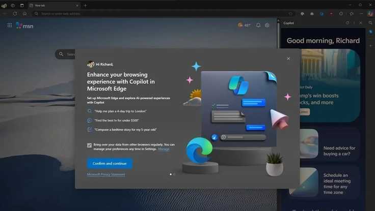 Trình duyệt Edge thu thập dữ liệu từ Google Chrome?
