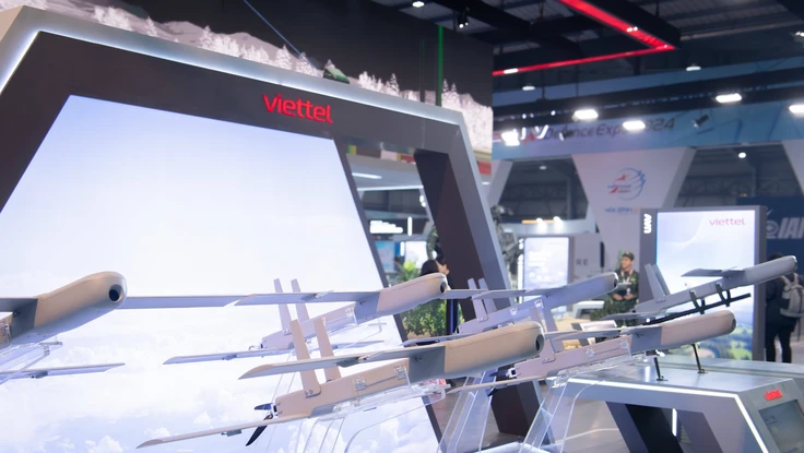 Nhiều công nghệ hiện đại xuất hiện tại triển lãm Quốc phòng quốc tế Việt Nam 2024