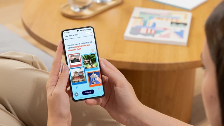 Cách sử dụng tính năng Nhìn lại 2024 trên Zalo 