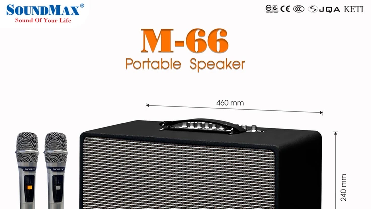 Mẫu loa karaoke không dây đáng mua dịp Tết