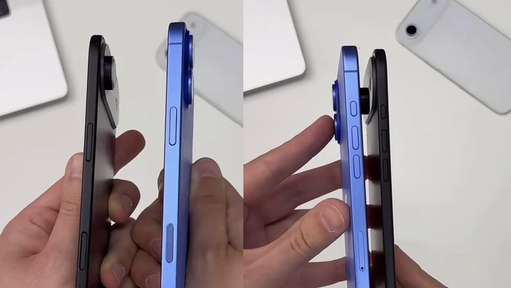 iPhone 17 Air mỏng hơn bao nhiêu so với iPhone 16 Plus?