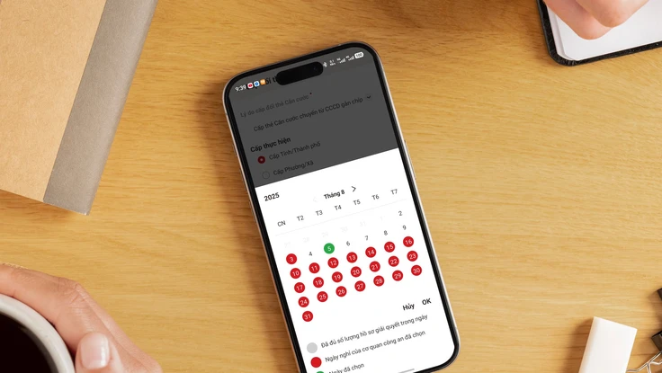 Cách làm thẻ căn cước trên ứng dụng VNeID mới nhất năm 2025