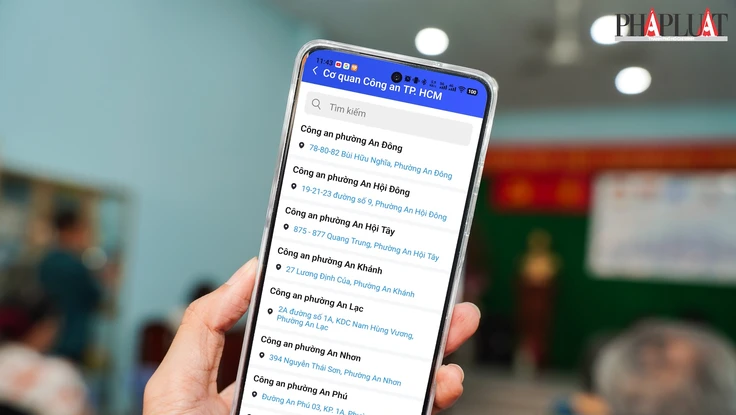 Cách tra cứu địa chỉ Công an phường/xã mới nhất sau sáp nhập tại TP.HCM