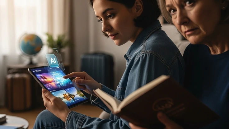 Người trẻ đặt tour bằng AI, nhưng vì sao người lớn tuổi lại dè chừng?