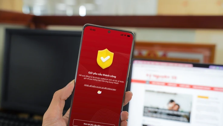 Cách đăng ký nhận tiền an sinh xã hội bằng ứng dụng VNeID