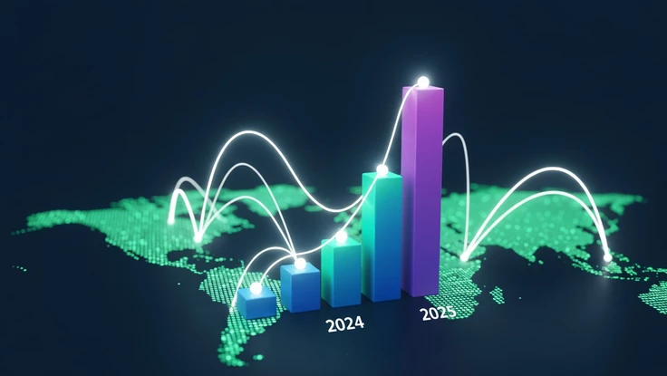 Điều gì xảy ra khi lưu lượng Internet toàn cầu tăng 19% trong năm 2025?