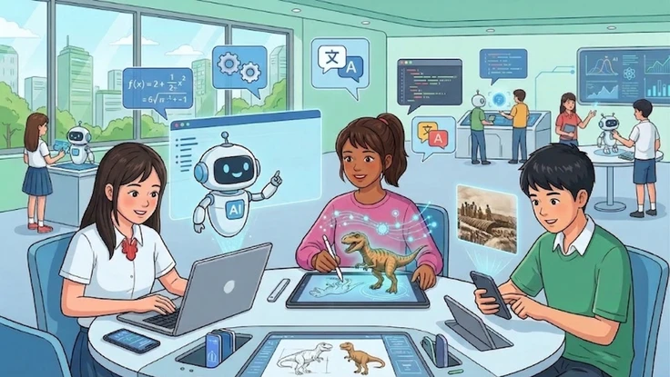 Khảo sát cho thấy học sinh đang đánh mất khả năng tư duy vì AI