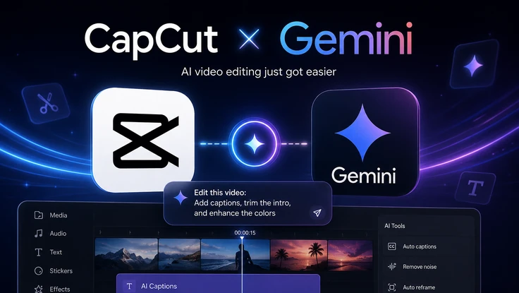 Điều gì xảy ra khi CapCut được tích hợp vào Gemini?