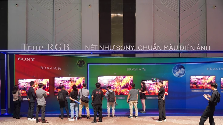 TV Sony BRAVIA 2026 gây chú ý với công nghệ True RGB