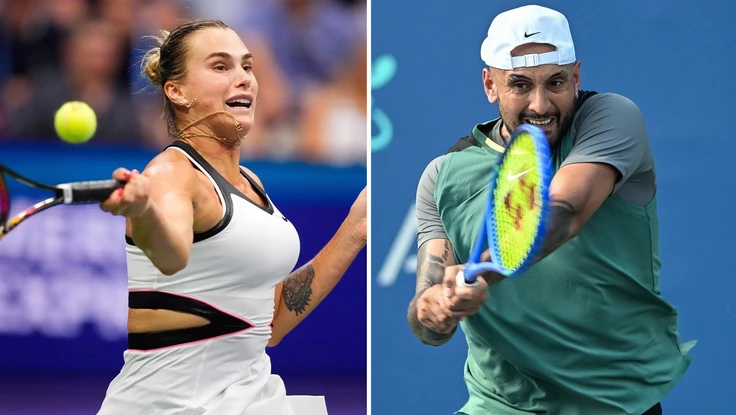 Bad boy Úc - Kyrgios áp lực vì đối đầu Sabalenka ở trận chiến giới tính