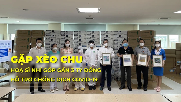 Gặp Xèo Chu - Họa sĩ nhí góp gần 3 tỷ đồng hỗ trợ chống dịch COVID-19