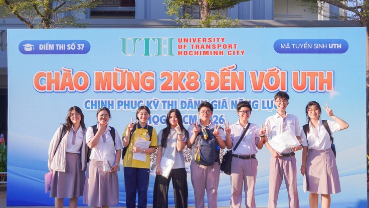 UTH lần đầu trở thành điểm thi đánh giá năng lực
