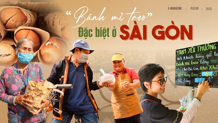 'Bánh mì treo', 'sữa treo' ở Sài Gòn: Ai dư thì treo, ai cần thì lấy