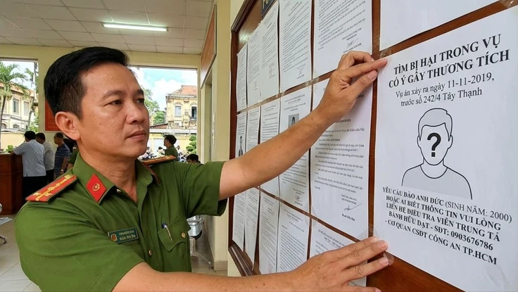 Tìm bị hại trong vụ cố ý gây thương tích tại phường Tây Thạnh