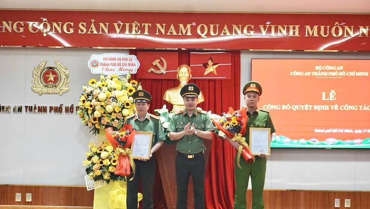 Thượng tá Nguyễn Thành Hưng giữ chức Phó Giám đốc Công an TP.HCM