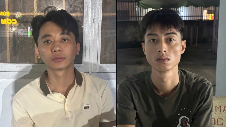 2 thanh niên trong 1 đêm tạt sơn pha mắm tôm 3 căn nhà ở TP.HCM