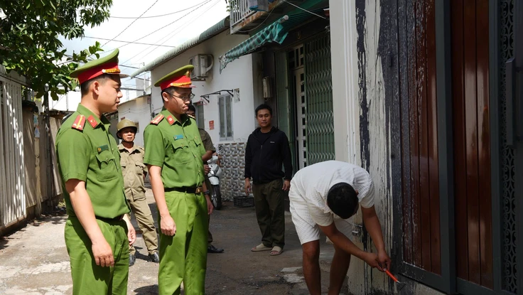 Người đàn ông tạt sơn hàng xóm vì mâu thuẫn trong sinh hoạt
